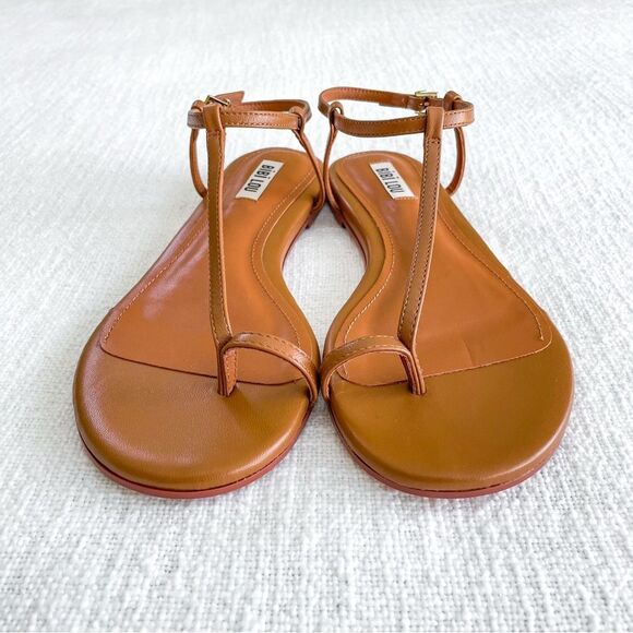 Bibi Lou leather T-strap sandals. - Picture 5 of 12
